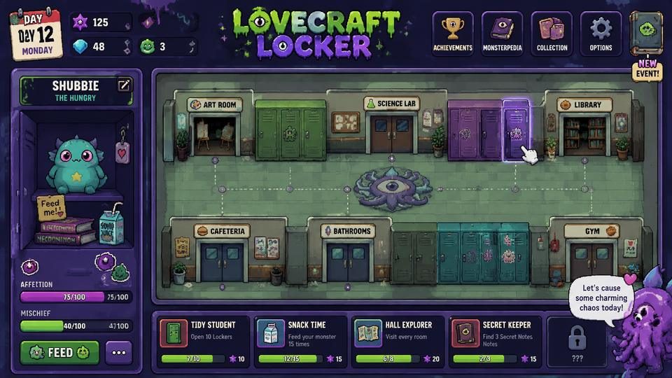 Lovecraft Locker 章节事件 内容截图 2