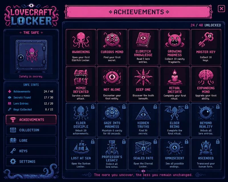 Lovecraft Locker 支线内容 玩法截图 7