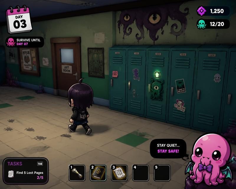 Lovecraft Locker 玩法展示 专题图 5